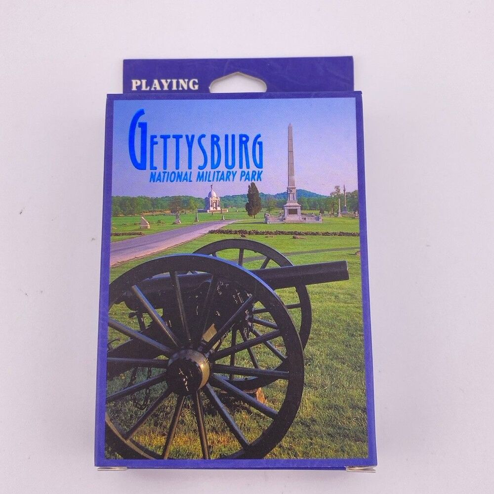 Gettysburg National military park area playing cards New Vintage